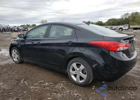 2013 Hyundai Elantra Gls из США, поврежденный, VIN 5NPDH4AE3DH357161